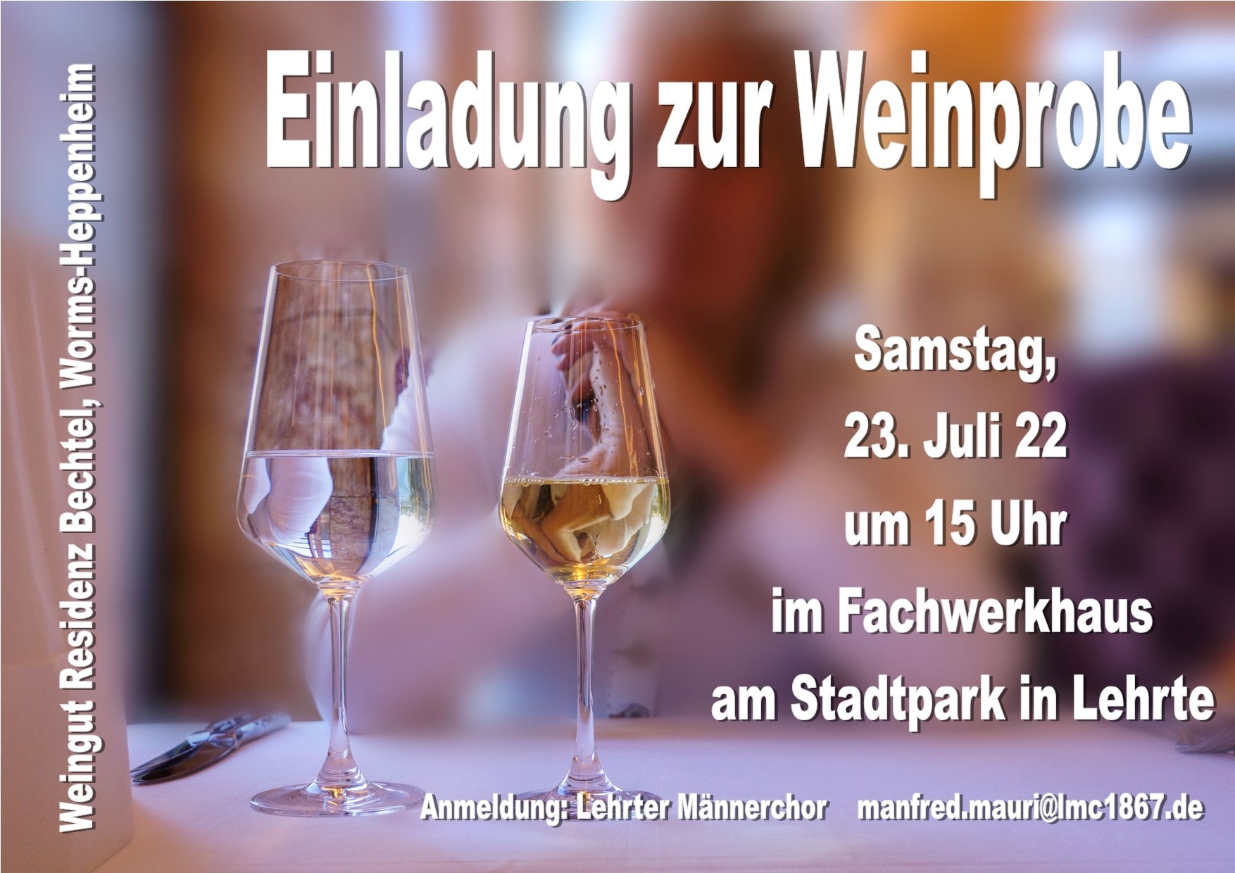 Weinprobe 23.07.22