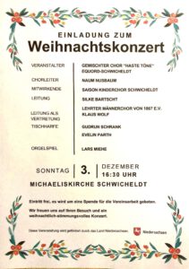 Plakat Schwicheldt