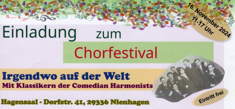 Start-Chorfestival