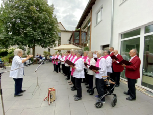 Der Liederkranz in Aktion