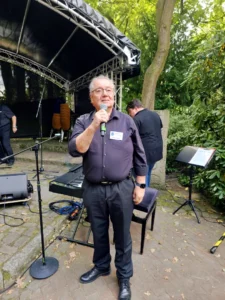 Moderator Günter Krause
