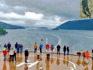 Fahrt durch den Osloer Fjord